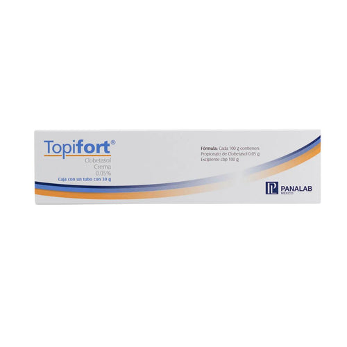 Panalab Topifort | Crema Dermatológica 30 gr | Propiedades Antiinflamatorias