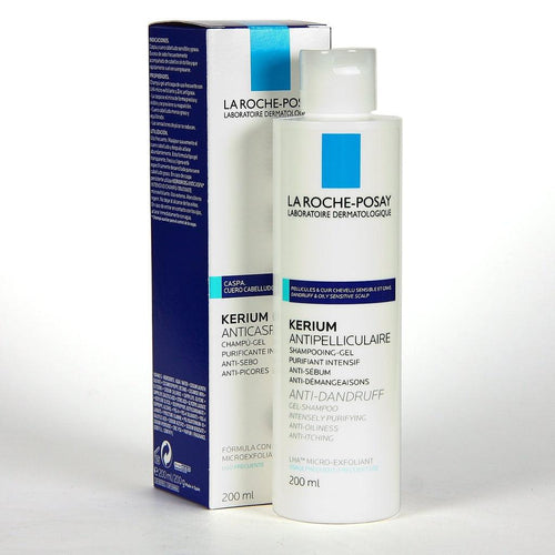 LRP KERIUM SHAMPOO-GEL ANTICASPA GRASA 200ML