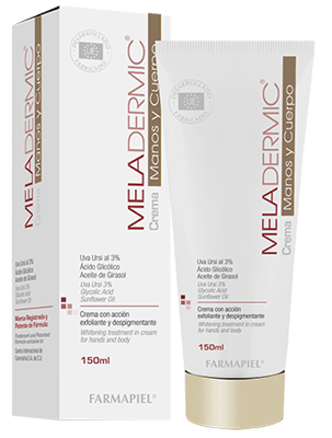 MELADERMIC CREMA ACLARADORA MANOS Y CUERPO 150 G