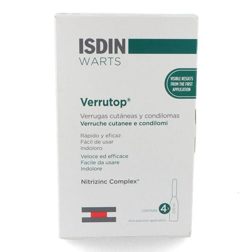 ISDIN VERRUTOP WARTS AMPOLLETAS C/0.10 ML
