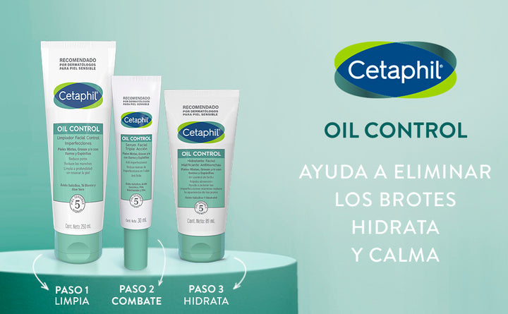 CETAPHIL | OIL CONTROL SERUM FACIAL TRIPLE ACCION | 30 ML