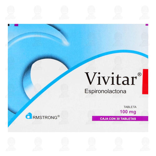 VIVITAR (ESPIRONOLACTONA) 100 MG 30 TABS