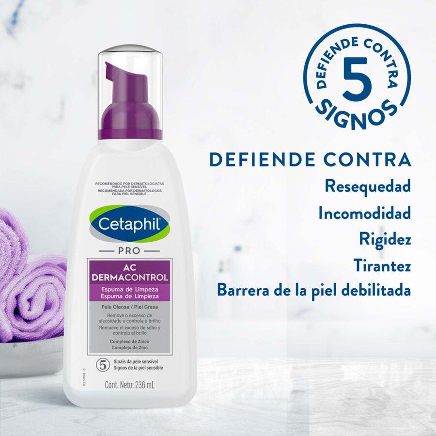 Cetaphil | PRO AC Dermacontrol Espuma de Limpieza 236 ML | Espuma de Limpieza