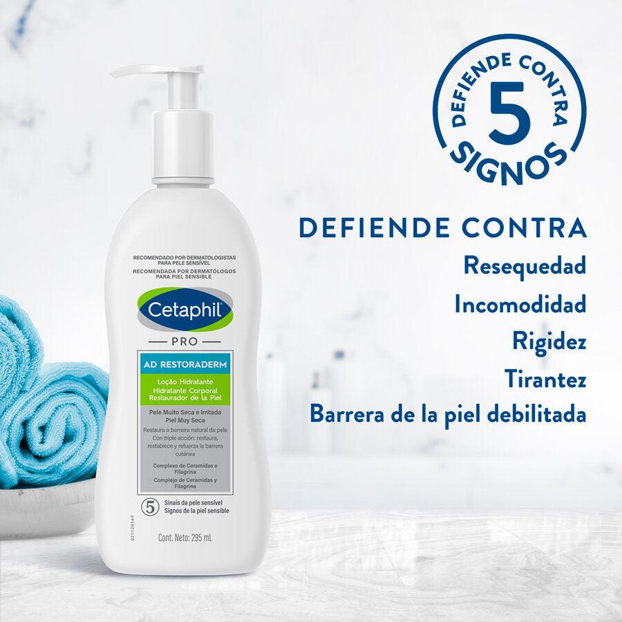 Cetaphil | PRO AD Restoraderm Hidratante Corporal 295 ML | Loción Hidratante