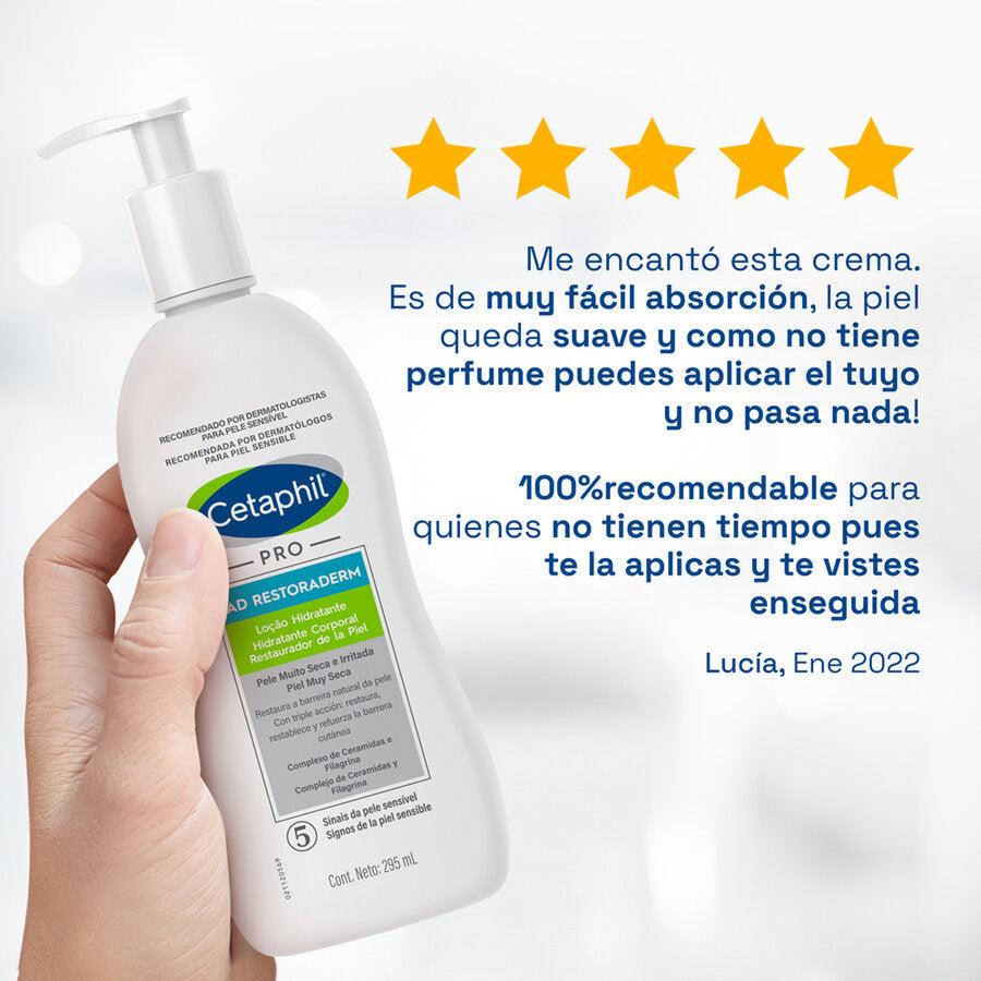 Cetaphil | PRO AD Restoraderm Hidratante Corporal 295 ML | Loción Hidratante
