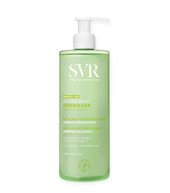 SVR | Sebiaclear Gel Moussant 400ml | Gel facial