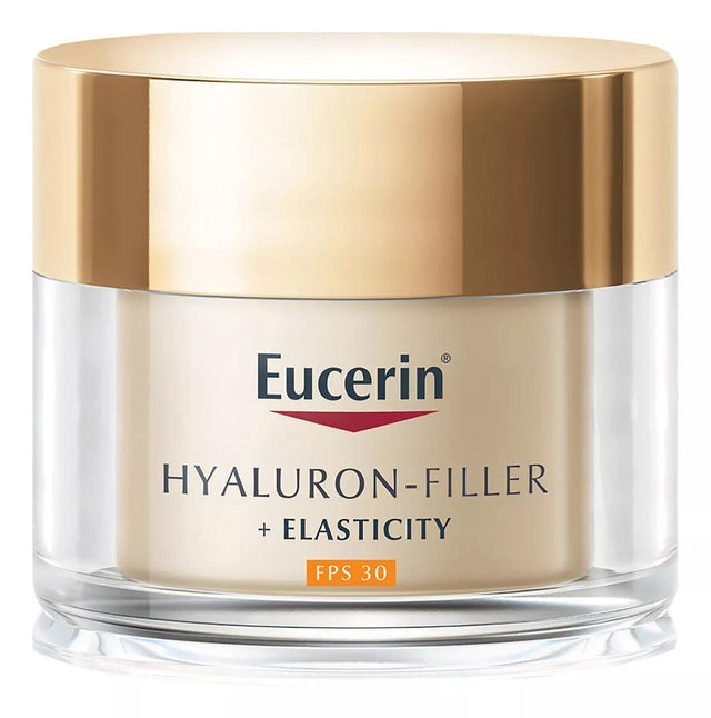 Eucerin Hyaluron Filler + Elasticity 50ml | Crema Facial de Día con Protector Solar FPS 30.