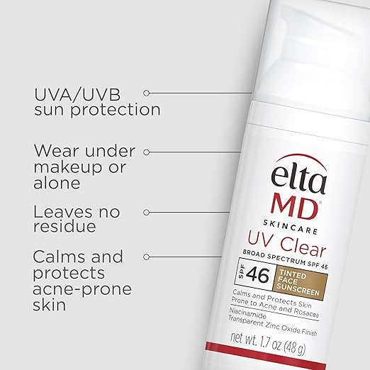 Elta MD UV Clear | SPF 46 | Con Color