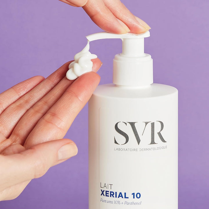 SVR XERIAL 10 | Loción Corporal de Hidratación 400ml | 24hrs Exfoliante