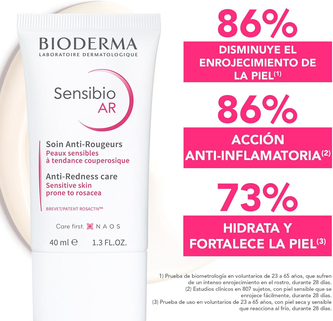 Bioderma | Sensibio AR Crema 40ml | Antirojeces Piel Sensible