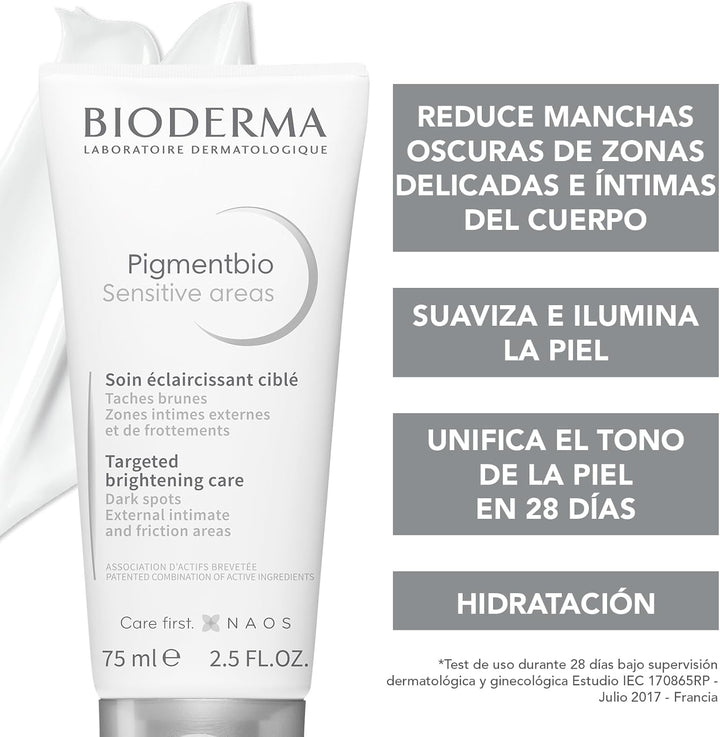 Bioderma | Pigmentbio Sensitive Areas 75 ml | Aclara Manchas