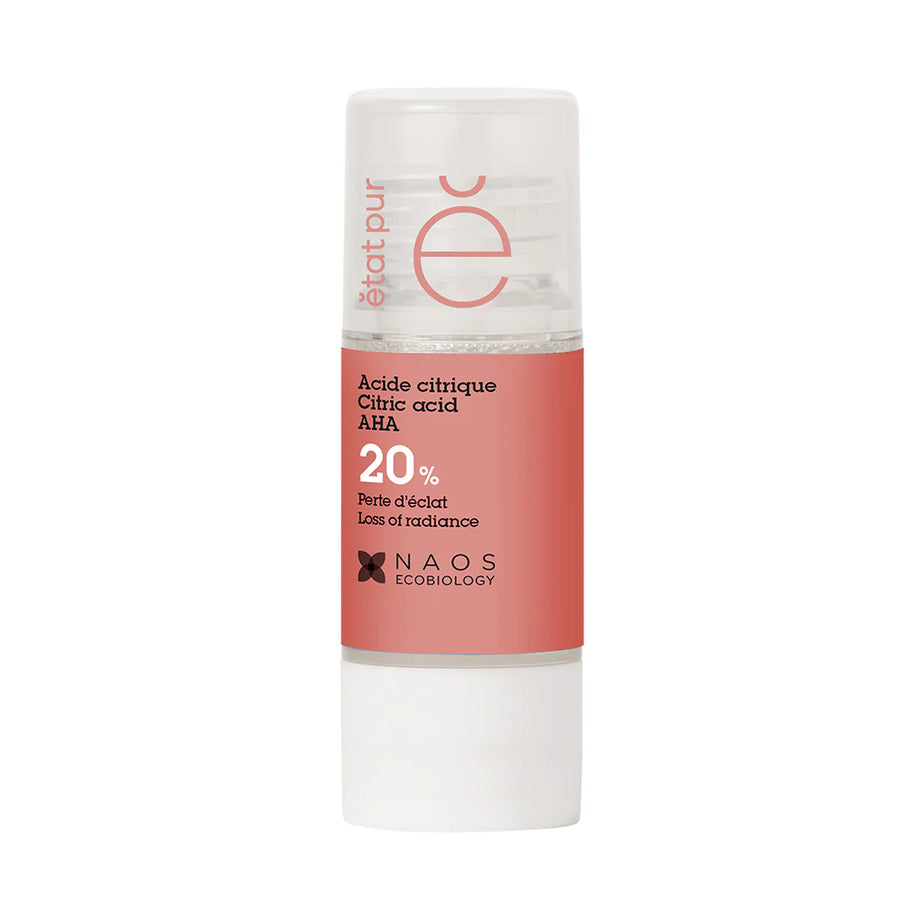 Etat Pur | Actif Ácido Cítrico Puro AHA 20% | 15 ML