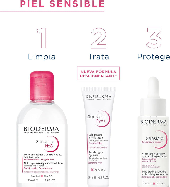 Bioderma | SENSIBIO H2O Micelar 250 ml | Piel Sensible