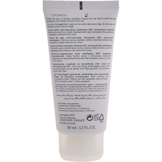 SVR | Xerial 30 Crème Pieds 50 ml | Crema para Pies