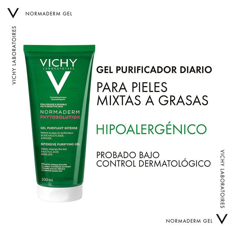 Vichy Normaderm Phytosolution Gel Purificante 200ml