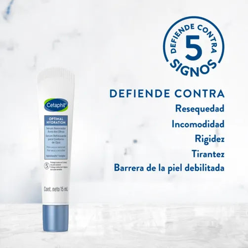 Cetaphil | Optimal Hydration Serum Contorno de Ojos | Serum Facial 15 ml