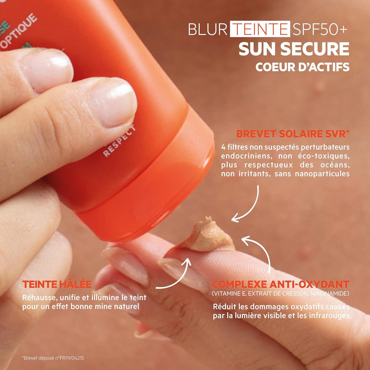 SVR | Sun Secure Blur SPF50+ 50ml | Protector Solar con Alta Protección