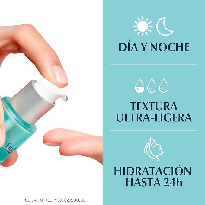 Eucerin Hyaluron Filler Hydrating Booster 30ml  Gel con Ácido Hialurónico y Gloserina