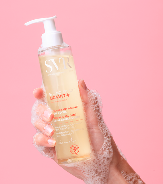 SVR | Cicavit + Gel Moussant 200 ml | Limpiador de Piel