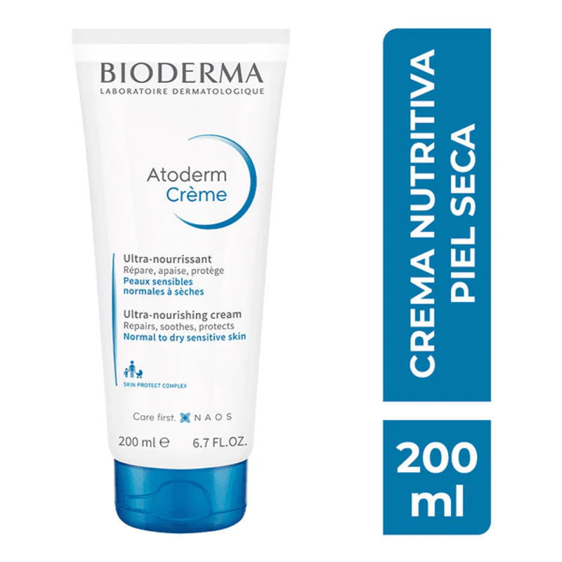 Bioderma | Atoderm Crema 200 ml | Piel Sensible y Seca