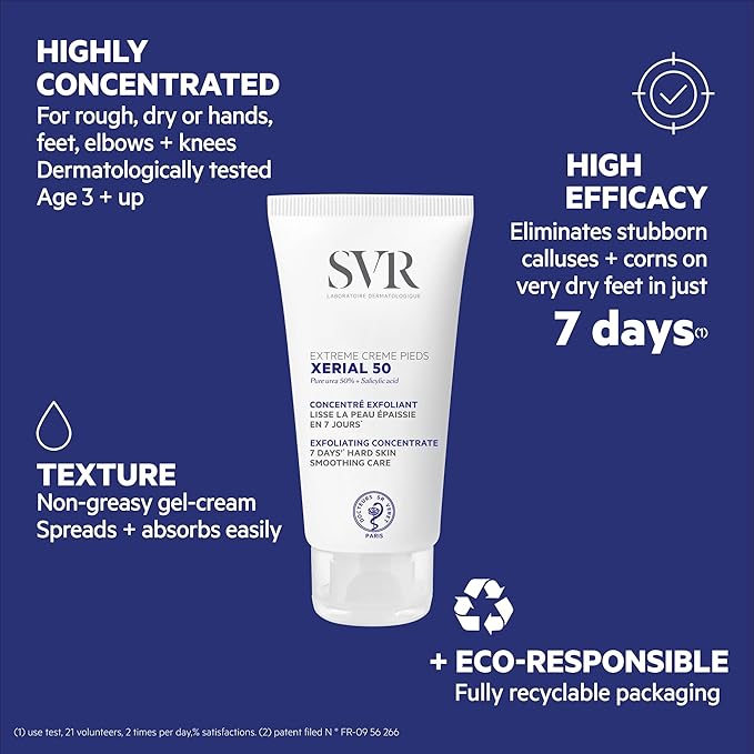 SVR | Xerial 50 gr Extrême Crème Pieds 50ml