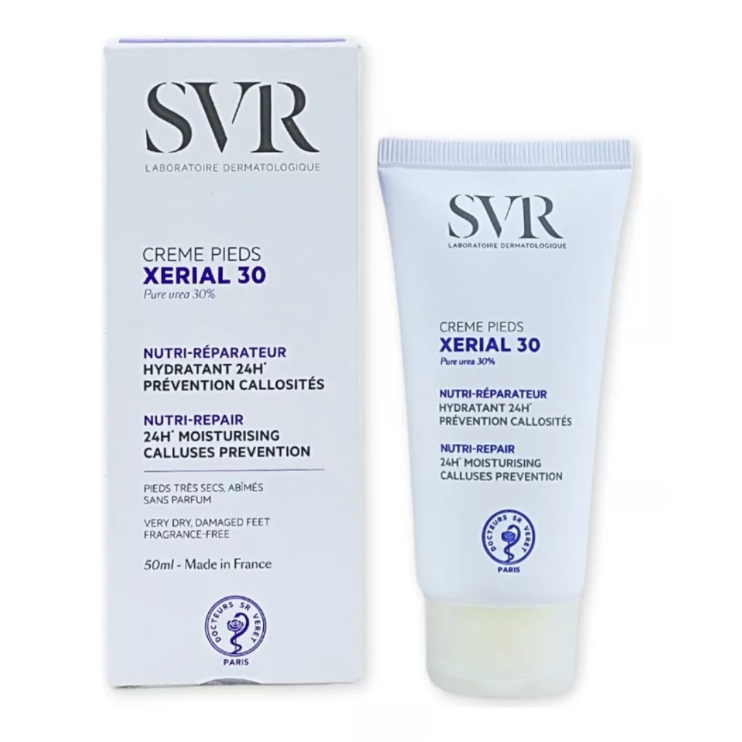 SVR | Xerial 30 Crème Pieds 50 ml | Crema para Pies
