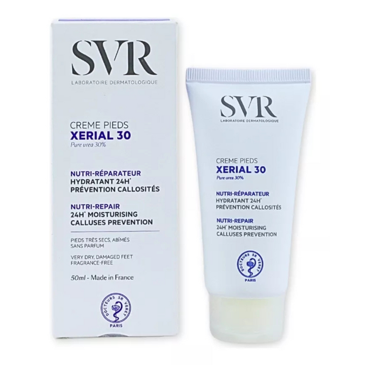 SVR | Xerial 30 Crème Pieds 50 ml | Crema para Pies