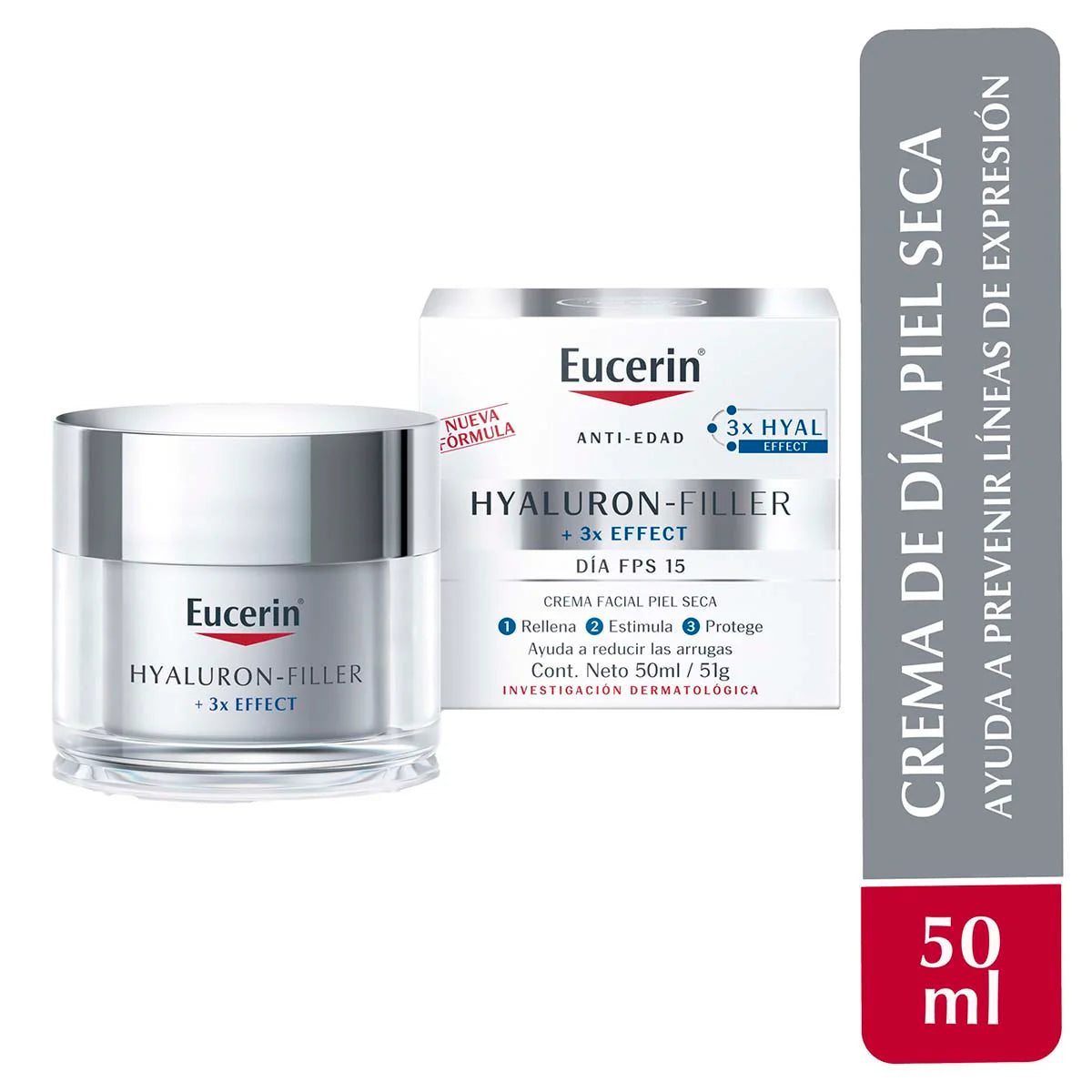 EUCERIN HYALURON FILLER CREMA DE DIA SPF 15 | 50ML