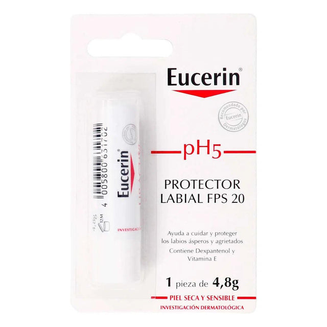 Eucerin | Bálsamo 4.8gr | Hidratante para Labios Sensibles
