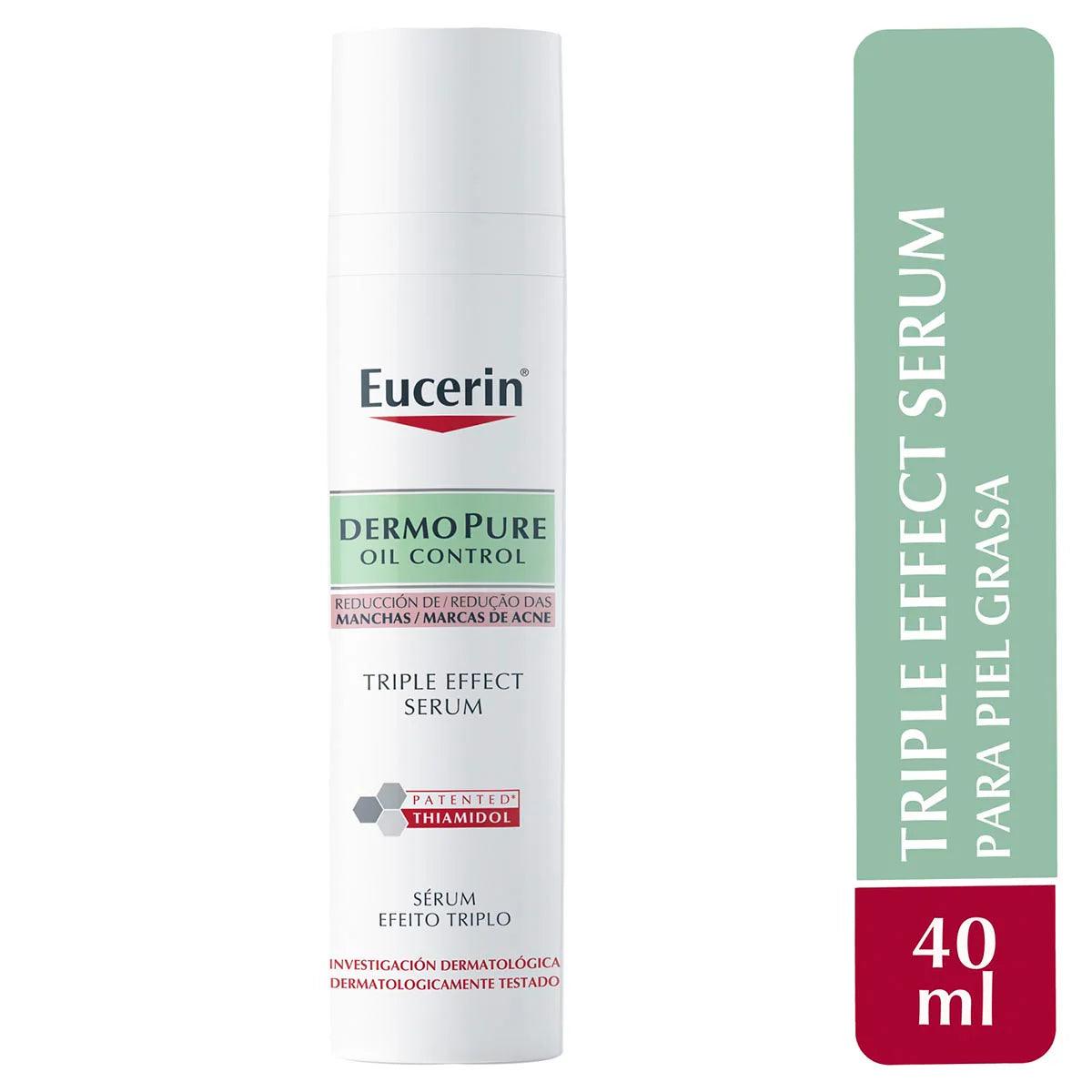 Eucerin DermoPure | Serum Triple Efecto 40ml | Combate el Acné