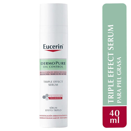 Eucerin DermoPure | Serum Triple Efecto 40ml | Combate el Acné