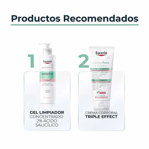 EUCERIN | DERMOPURE TRIPLE EFFECT CREMA CORPORAL | 200 ML