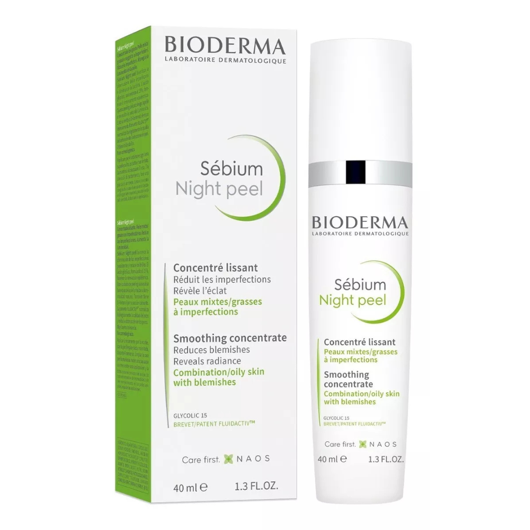 Bioderma | Sebium Night Peel 40 ml | Peeling Piel Mixta/Grasa