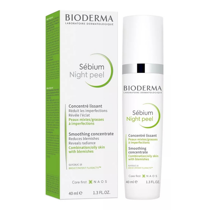 Bioderma | Sebium Night Peel 40 ml | Peeling Piel Mixta/Grasa