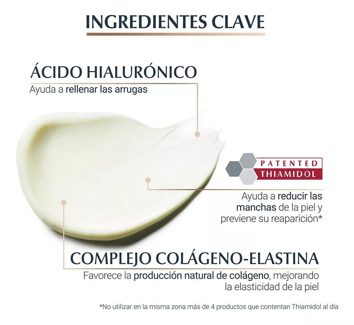 Eucerin Hyaluron Filler + Elasticity 50ml | Crema Facial de Día con Protector Solar FPS 30.