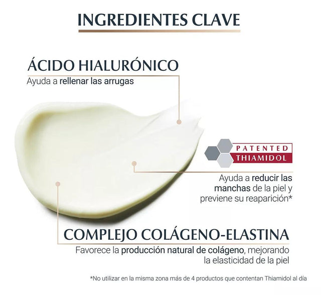 Eucerin Hyaluron Filler + Elasticity 50ml | Crema Facial de Día con Protector Solar FPS 30.