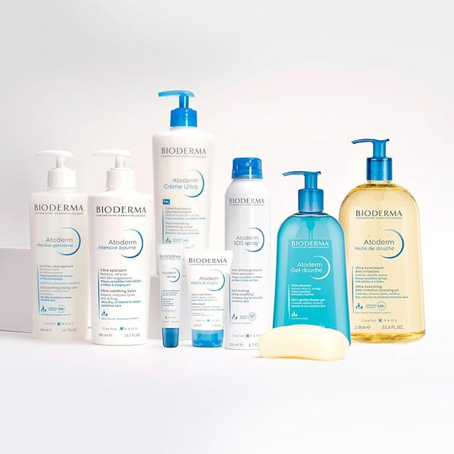 Bioderma Atoderm Gel de Ducha Espumoso 500ml | Limpia y Protege la Barrera Natural de la Piel