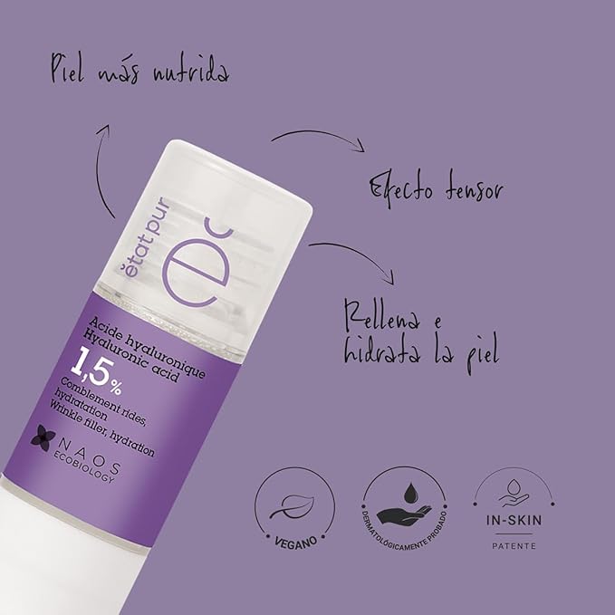 Etat Pur | ACTIF Ácido Hialurónico 1.5% | 15 ML