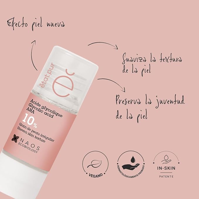 Etat Pur Active Ácido Glicólico AHA 10% 15 ML