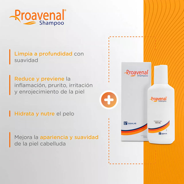 Panalab Proavenal | Shampoo Capilar 150 ml | Cuidado Capilar