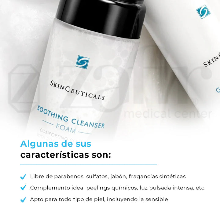 Skinceuticals | Soothing Cleanser Foam 150 ML | Limpiador Facial