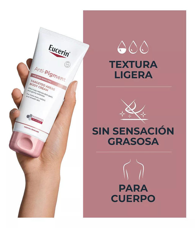 Eucerin Anti-Pigment 200ml | Crema Corporal para Reducir las Manchas en la Piel