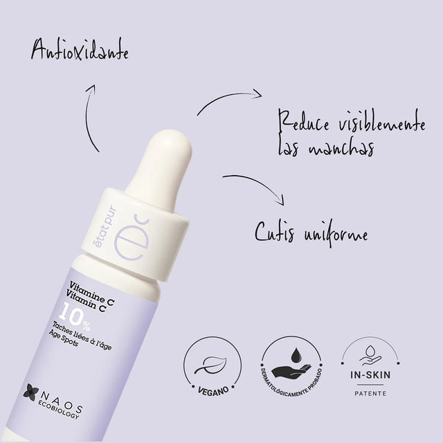 Etat Pur Activo Puro de Vitamina C al 10% | 15 ML