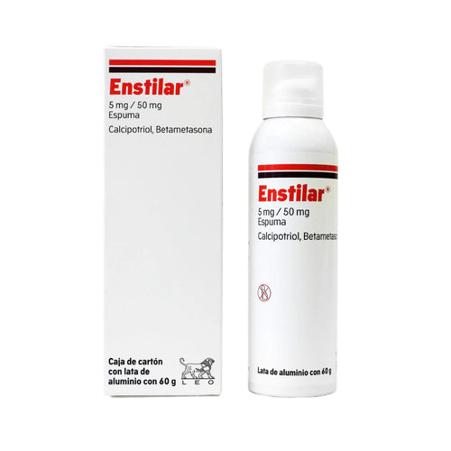 ENSTILAR CALCIPOTRIOL/ BETAMETASONA 5MG/50MG ESPUMA 60G