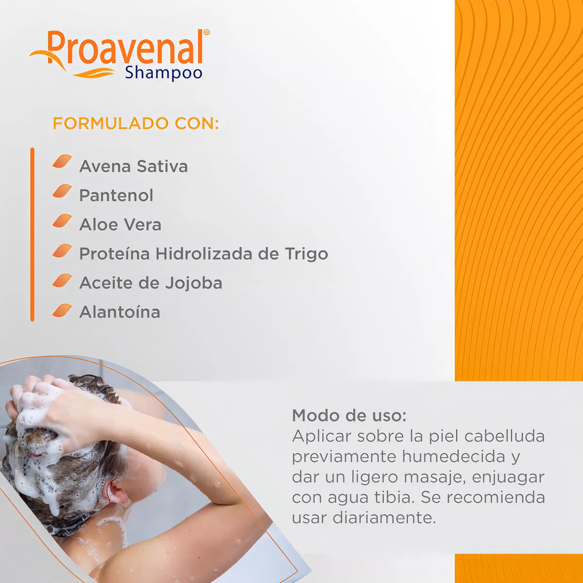 Panalab Proavenal | Shampoo Capilar 150 ml | Cuidado Capilar