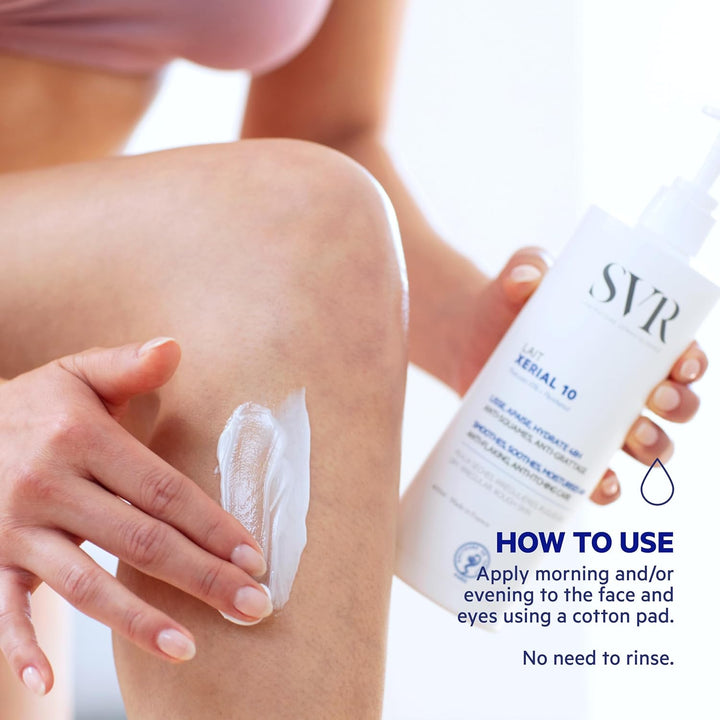 SVR XERIAL 10 | Loción Corporal de Hidratación 400ml | 24hrs Exfoliante