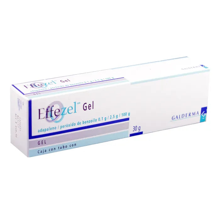 Effezel Gel en Tubo | Tratamiento Tópico 50 g | Eficaz para el Acné Moderado a Severo