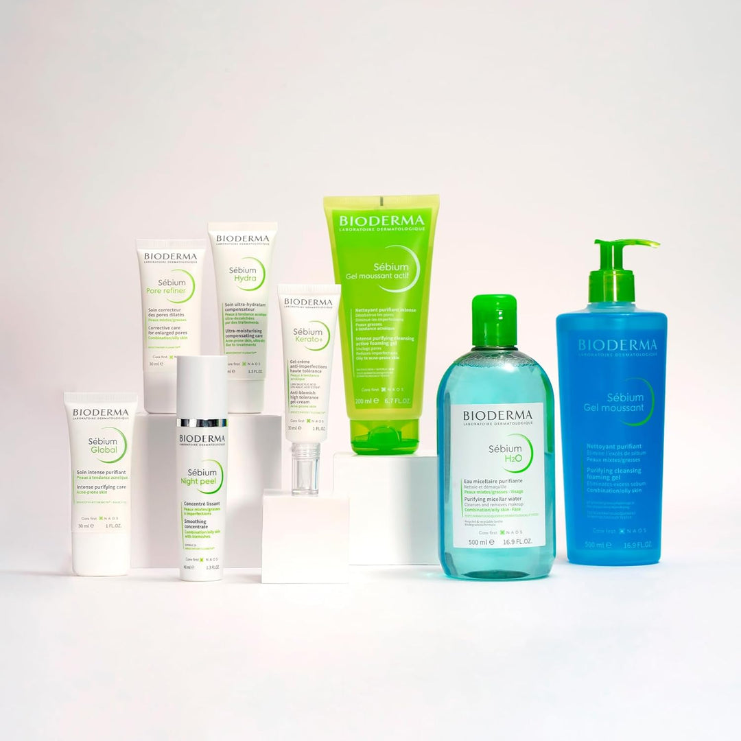 BIODERMA | Sebium Gel 200 ml | Limpiador Piel Mixta/Grasa/Acné