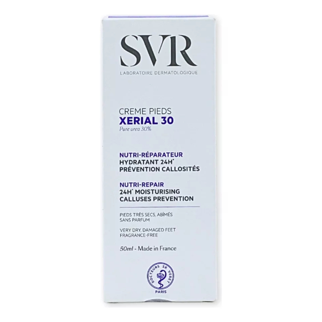 SVR | Xerial 30 Crème Pieds 50 ml | Crema para Pies