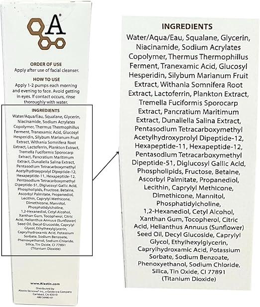 Alastin | A-Luminate Brightening Serum de 50 ml | Combate Hiperpigmentación.